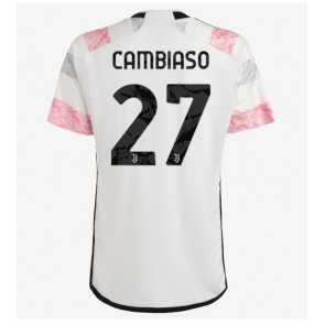 Juventus Andrea Cambiaso #27 Udebanetrøje 2023-24 Kort ærmer